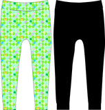 MTO-McKenna Leggings, Lucky Diamonds