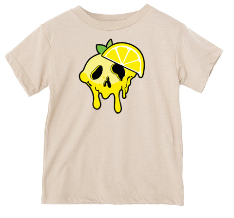 Lemon Drip Tee, Natural (Infant, Toddler, Youth, Adult)
