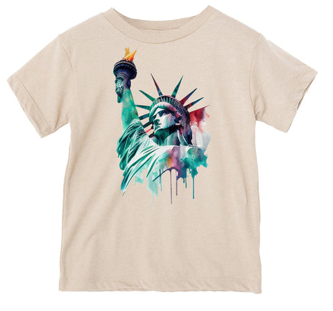 Drip Liberty Tee, Natural (Infant, Toddler, Youth, Adult)
