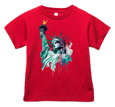 Drip Liberty Tee, Red (Infant, Toddler, Youth, Adult)