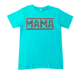 Mama Check Tees , (Multiple Colors)