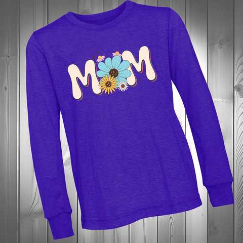 MOM Floral  Long Sleeve  (Adult)