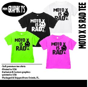 MOTO X is RAD Tees, (Multiple Options)