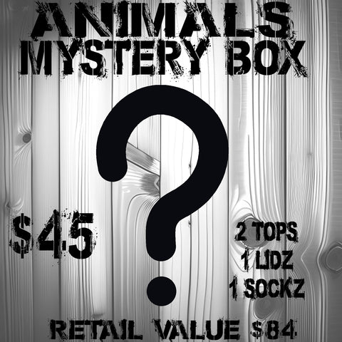 MYSTERY BOX, ANIMALS (INFANT/TODDLER, CHILD, ADULT)