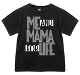 Me & Papa For Life Checks Tees, Multiple Options  (Infant, Toddler, Youth, Adult)