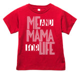 Me & Papa For Life Checks Tees, Multiple Options  (Infant, Toddler, Youth, Adult)