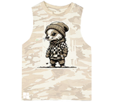 Meerkat Desert Camo Muscle Tanks, (Multiple Options)