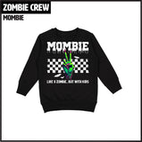 MOMBIE Crew Sweatshirt, Black