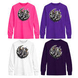 Moon Panda LS Shirts, (Baby, Kids, Adult)