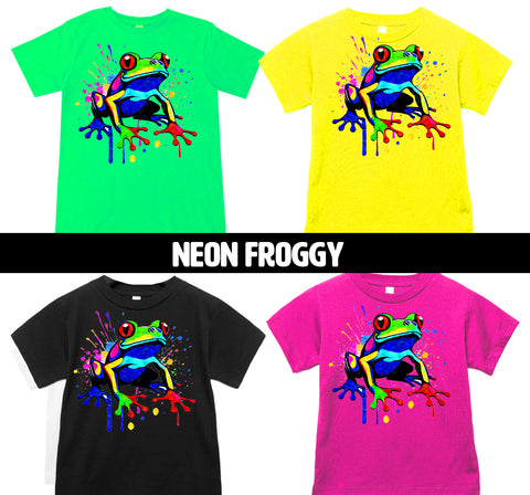 Neon Froggy Tees, (Multiple Options)