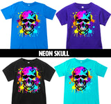Neon Skull Tees, (Multiple Options)