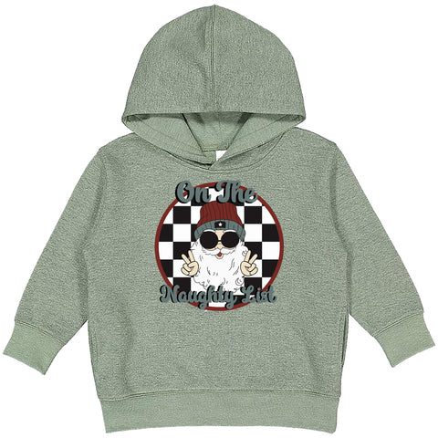 Naughty List Hoodie, Bamboo (Toddler, Youth, Adult)