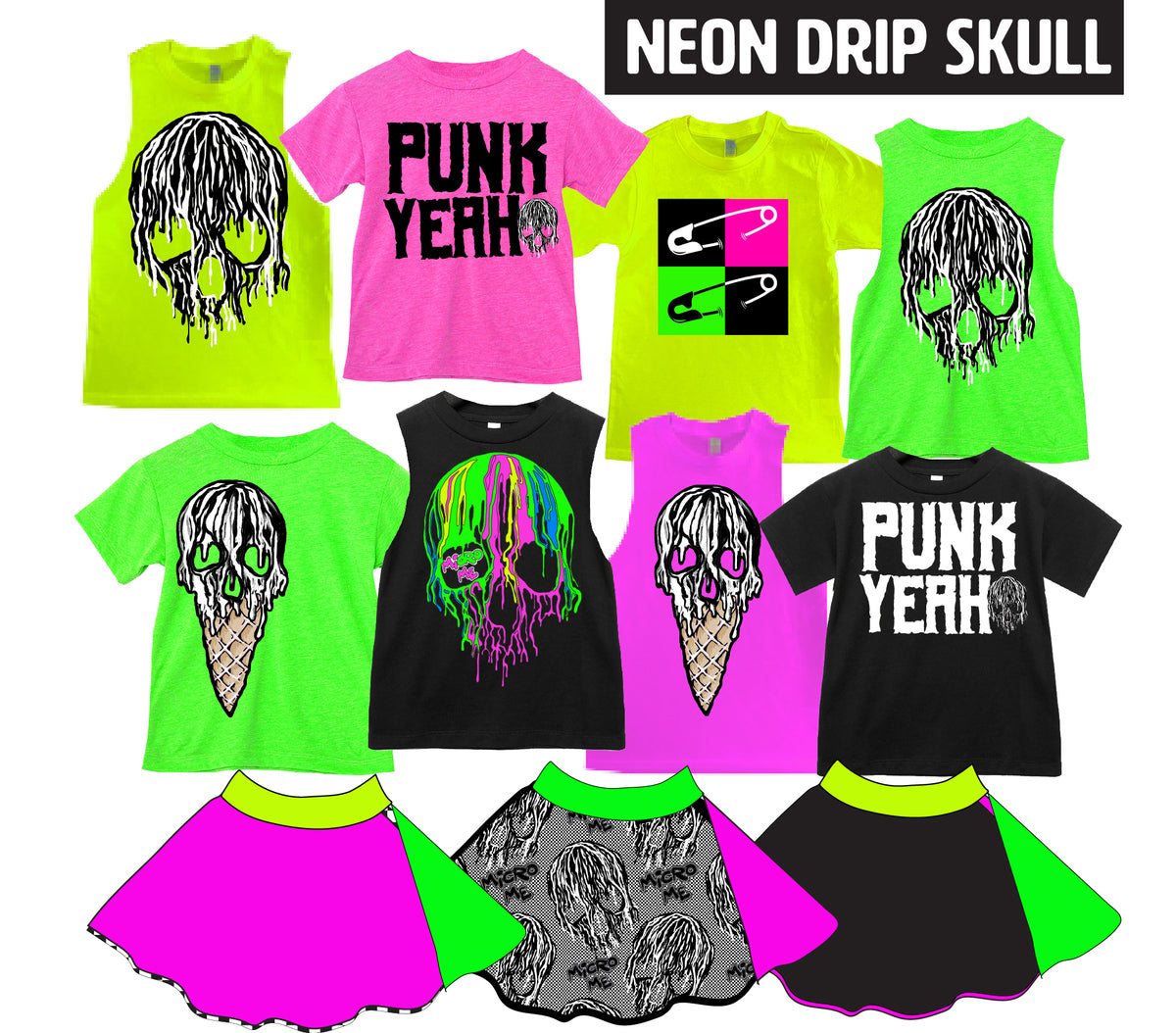 Safety Pin Muscle Tanks, (Multiple Options) – Micro Me Shop