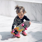 (BAMBOO)  Pastel Checks Arrow ZIPPY, Baby & Kids