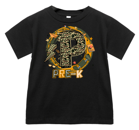 BTS CAMO  PRE-K, Black