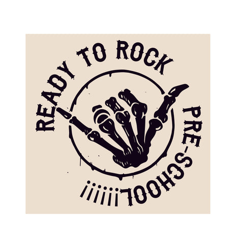 READY to ROCK Pre-School Tee or Tank (Infant, Toddler, Youth, Adult)