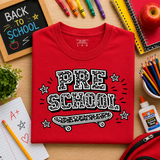 Pre-School Composition SKATE Tees (Multiple Options)