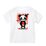 Panda Love Tee, White (Infant, Toddler, Youth, Adult)