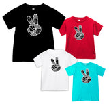 Checked Peace Tees, Multiple Options