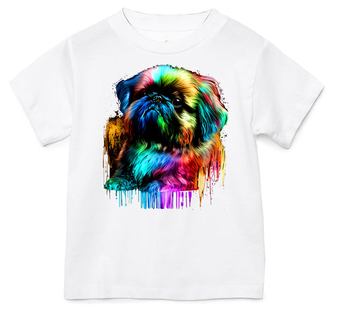 Pekignese Drip Tee, Multiple Colors  (Infant, Toddler, Youth, Adult