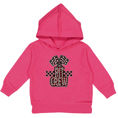 Pit Crew Hoodie, Hot Pink (Toddler, Youth, Adult)