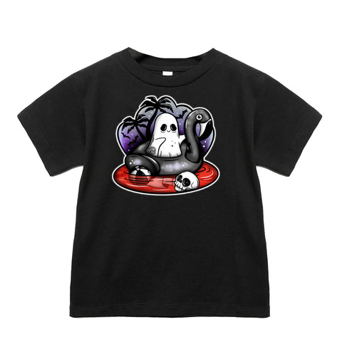 Pool Ghoul Tee, Black (Infant, Toddler, Youth, Adult)