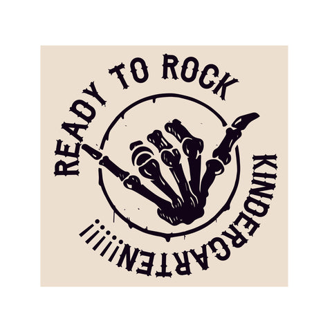 READY to ROCK Kindergarten Tee or Tank (Infant, Toddler, Youth, Adult)
