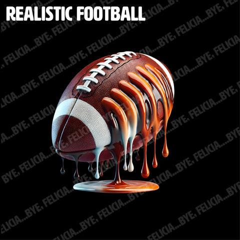 Realistic Football (Hoodies, Tees & Long Sleeves)