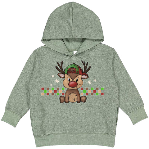 Reindeer Boy Hoodie, Bamboo (Toddler, Youth, Adult)