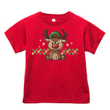 Reindeer Boy Tee, Red  (Infant, Toddler, Youth, Adult)