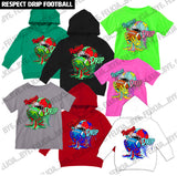 Respect Drip Football (Hoodies, Tees & Long Sleeves)