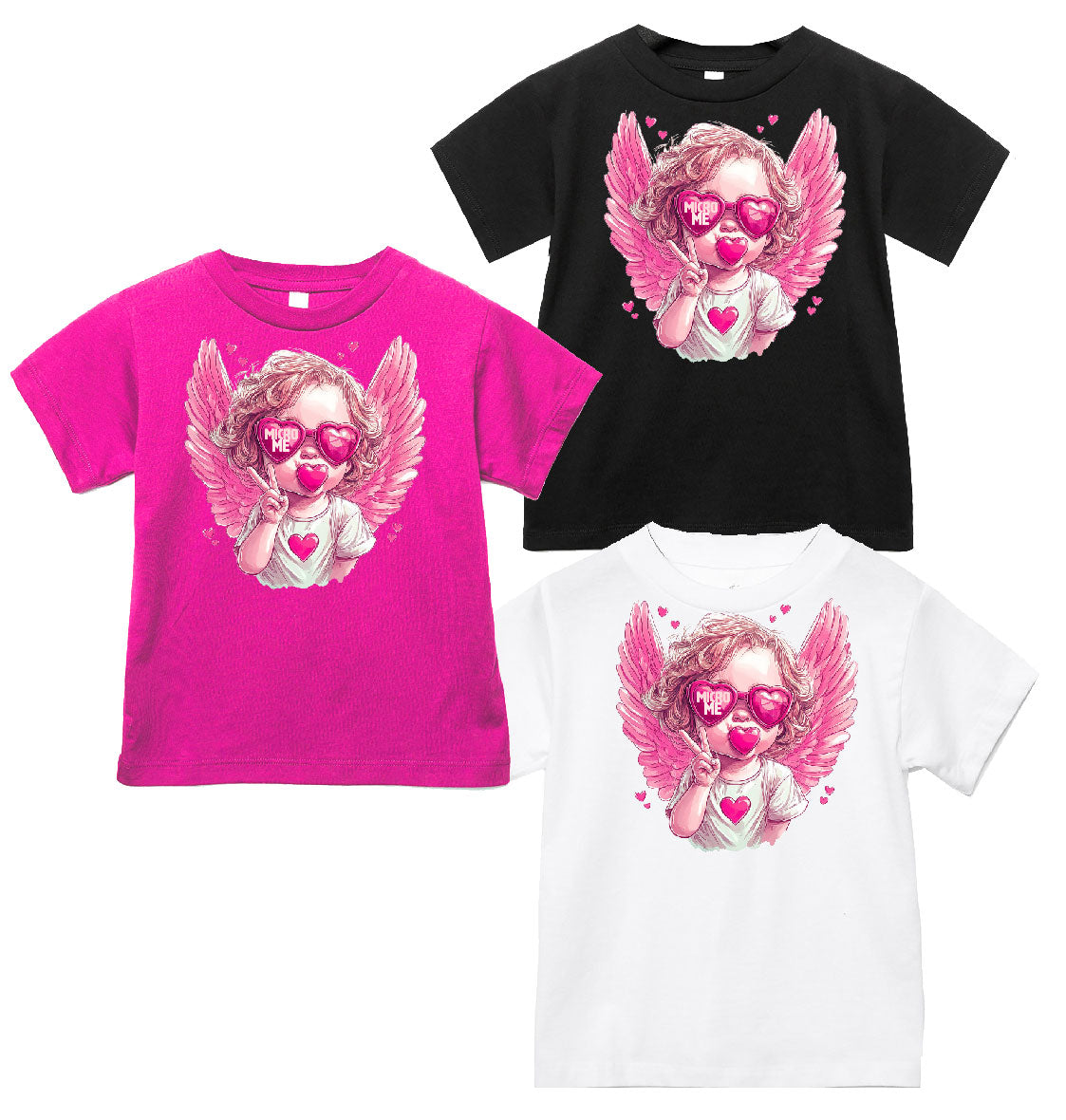 Retro Cupid TEES (Pink Group) – Micro Me Shop