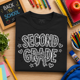 SECOND GRADE Composition BOW Tee (Multiple Options)