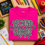 SECOND GRADE Composition BOW Tee (Multiple Options)