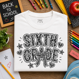 Sixth Grade Composition BOW Tee (Multiple Options)