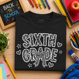 Sixth Grade Composition BOW Tee (Multiple Options)