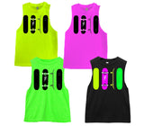 Skateboards (Neon) Muscle Tanks, (Multiple Options)