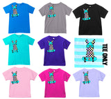 Skater Bunny Tees (Infant to Adult)