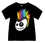Rainbow Skelly Hawk Tees  (Baby, Kids, Adult)