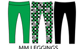 MTO-STP Clover checks Leggings, (3 color options)
