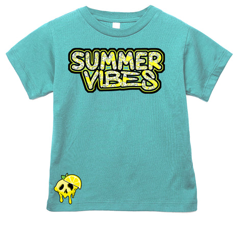 Summer Vibes Tee or Tank, Saltwater (Infant, Toddler, Youth, Adult)