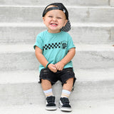 Shaka Bones Tee, Saltwater (Toddler, Youth, Adult)