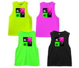 Safety Pin Muscle Tanks, (Multiple Options)