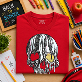 School Drip Composition Tee (Multiple Options)