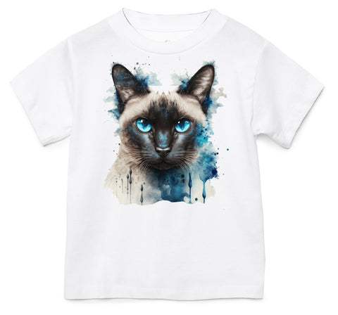 Siamese Cat Tee, Multiple Colors  (Infant, Toddler, Youth, Adult