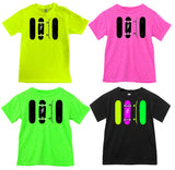 Skateboards (Neon) Tees, (Multiple Options)