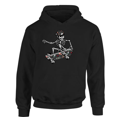 Skelly Skater Hoodie, Black (Toddler, Youth, Adult)