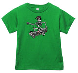 Skelly Xmas Skater Tee, GREEN (Infant, Toddler, Youth, Adult)