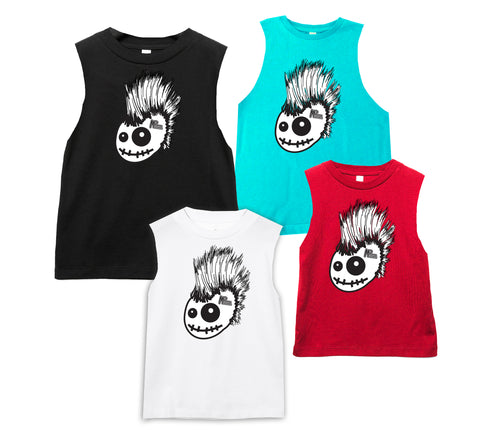 Checked Skelly Hawk Tanks, Multiple Options