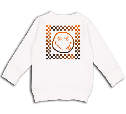 Squared for Fall Crew Sweatshirt, White  (Toddler, Youth, Adult)